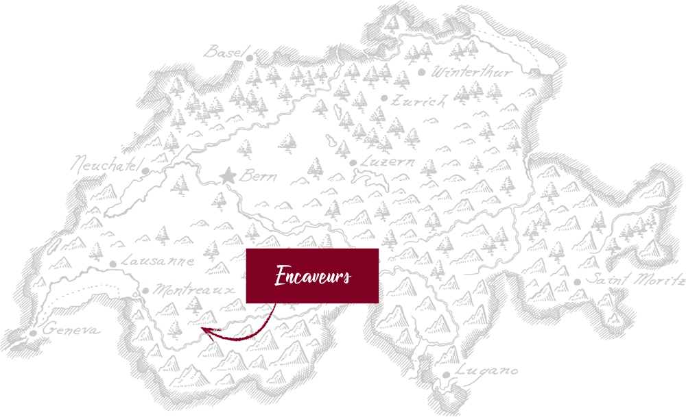 Carte de la Suisse